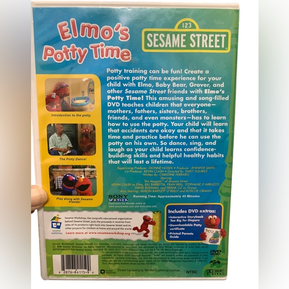 Lot of 5 Sesame Street DVDs - Picture 7 of 12